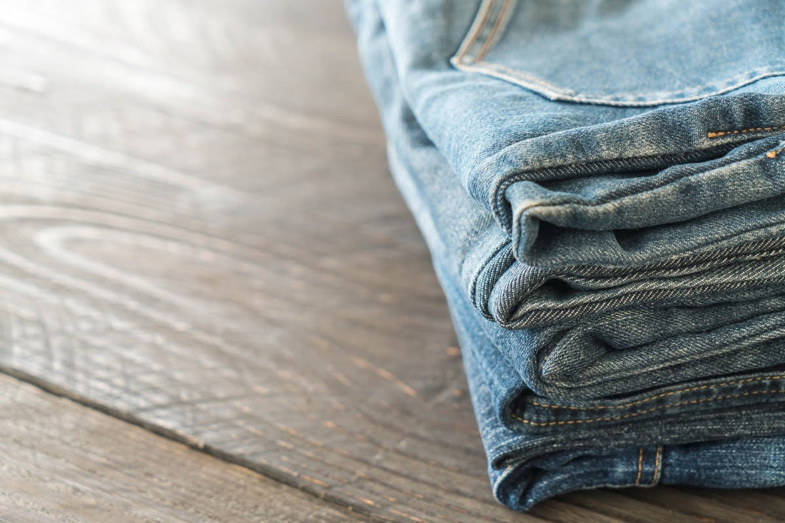 Jeans size guide.