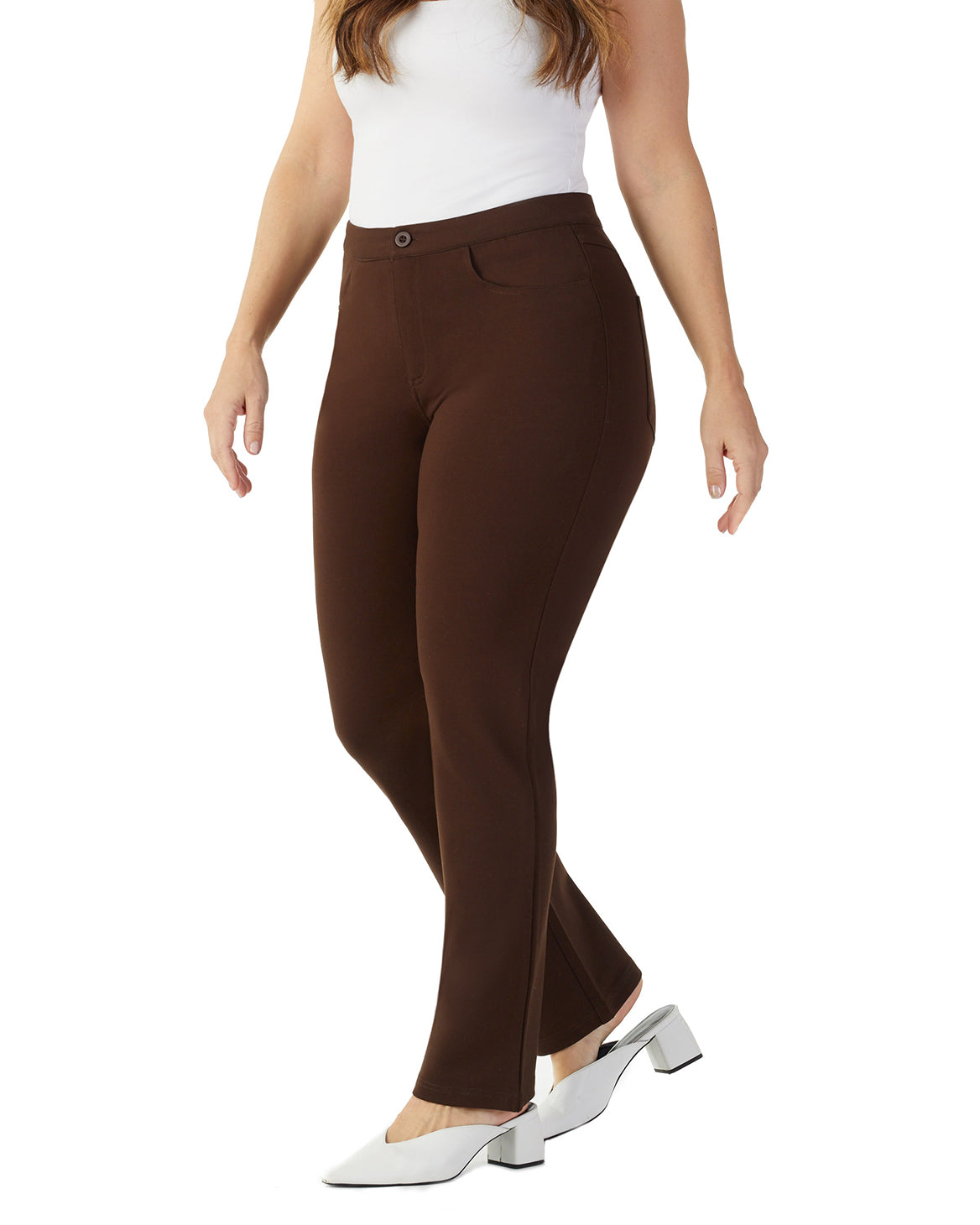Ponte Straight Pant